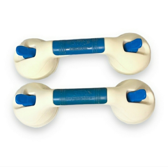 ONTEL Get A Grip Suction Mount Handles Set of Two AS SEEN ON TV EUC! - Picture 6 of 8